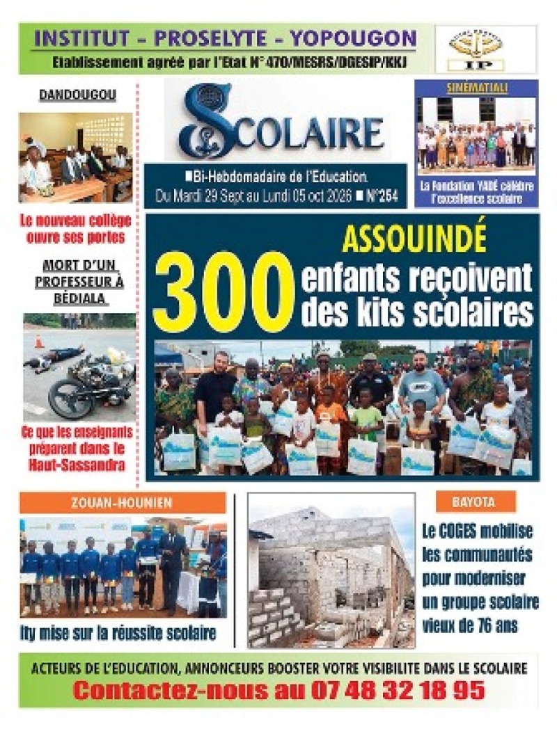 LESCOLAIRE 254
