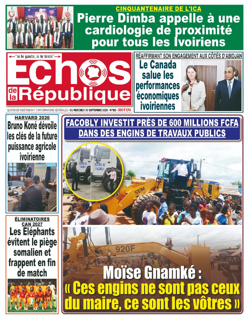 A LIRE DANS CE NUMERO