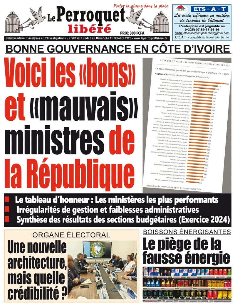 A lire dans ce numero