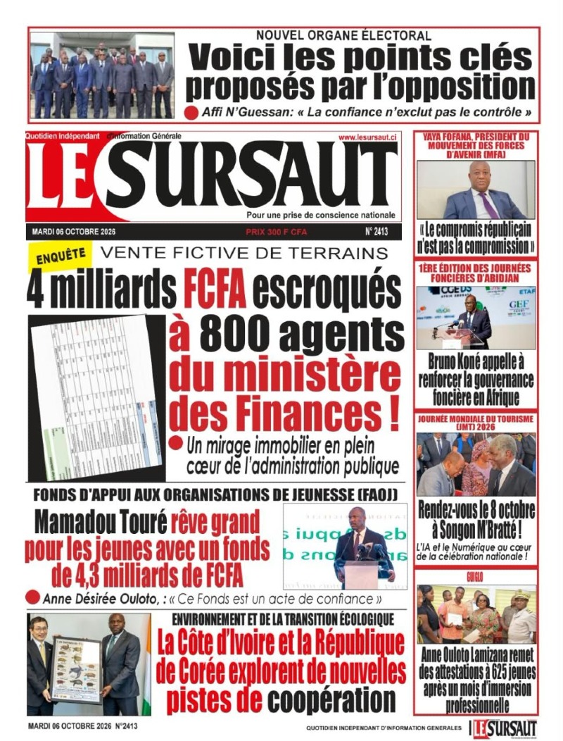 A lire dans ce numero