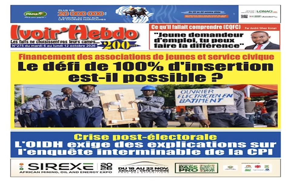 A lire dans ce numéro
