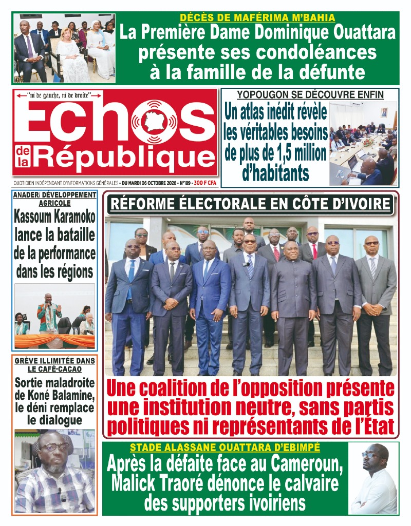 A LIRE DANS CE NUMERO