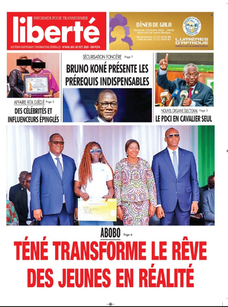 ABOBO: TÉNÉ TRANSFORME LE RÊVE DES JEUNES EN RÉALITÉ 