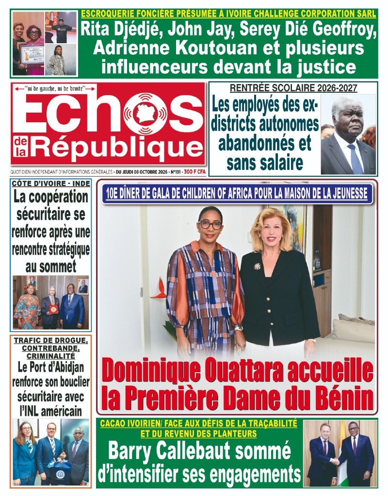 A LIRE DANS CE NUMERO
