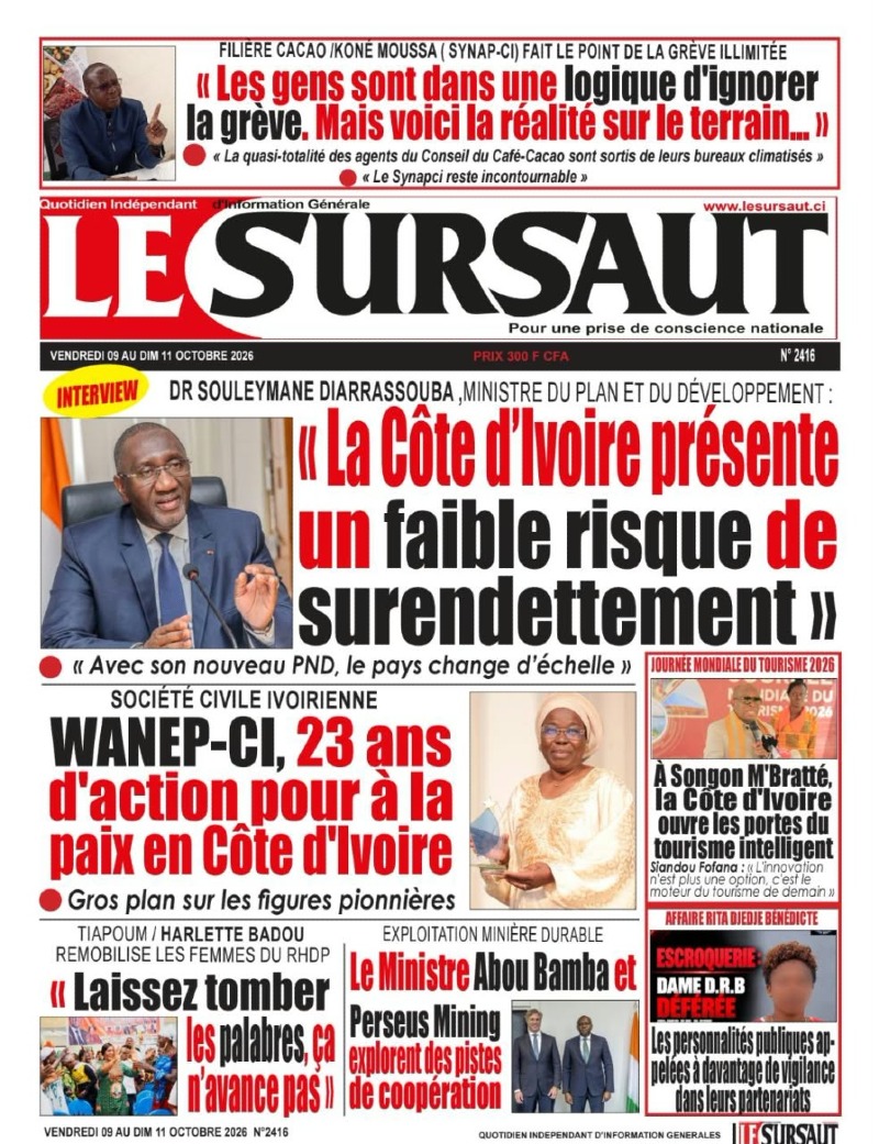 A lire dans ce numero