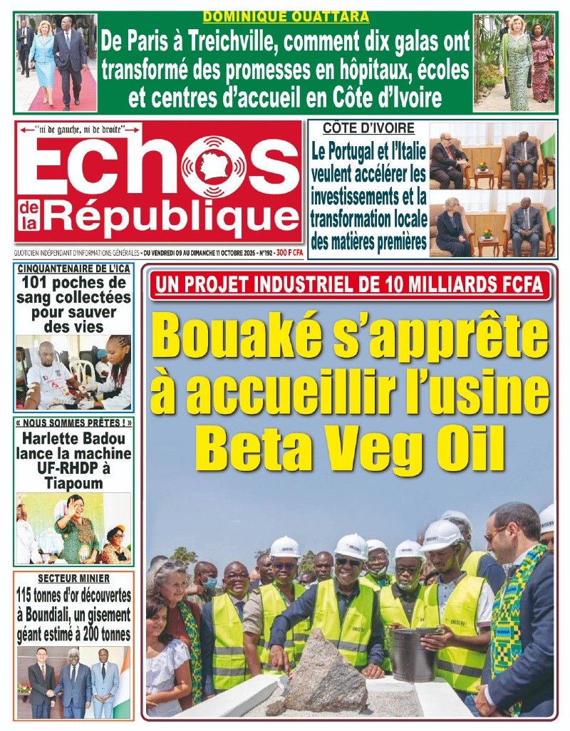 A LIRE DANS CE NUMERO