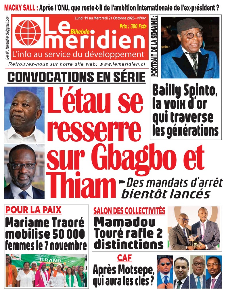 A lire dans Le Méridien 061